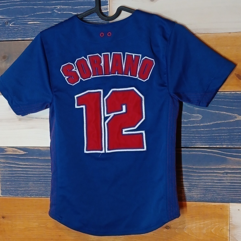 Alfonso Soriano Cubs Jersey MLB True Fans Series M - Picture 6 of 8